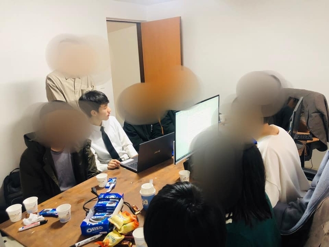 전국학생수호연합 학생결의모임. ⓒ 페이스북 페이지 '인헌고등학교 학생수호연합('전국학생수호연합'으로 변경 요청한 상태)'
